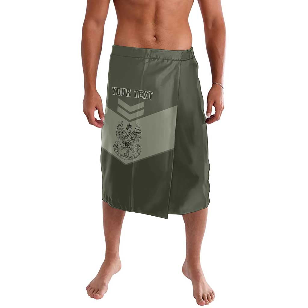 Personalized Poland Home Army Lavalava Armia Krajowa Military Eagle Chevron Design