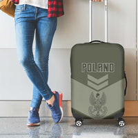 Poland Home Army Luggage Cover Armia Krajowa Military Eagle Chevron Design