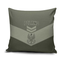 Poland Home Army Pillow Cover Armia Krajowa Military Eagle Chevron Design