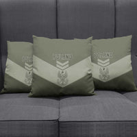 Poland Home Army Pillow Cover Armia Krajowa Military Eagle Chevron Design