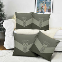 Poland Home Army Pillow Cover Armia Krajowa Military Eagle Chevron Design