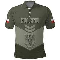 Personalized Poland Home Army Polo Shirt Armia Krajowa Military Eagle Chevron Design