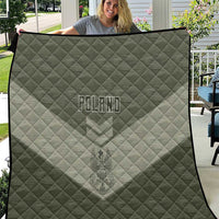 Poland Home Army Quilt Armia Krajowa Military Eagle Chevron Design
