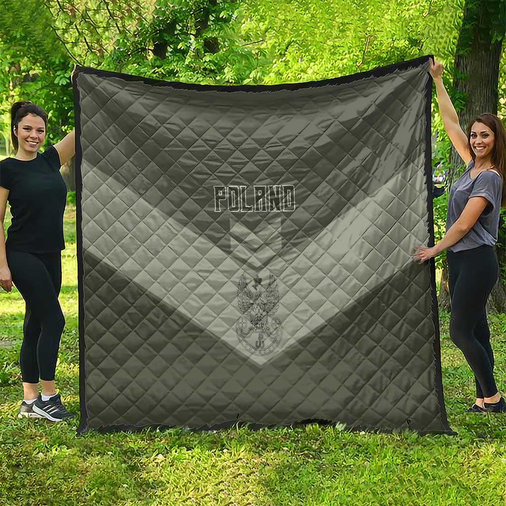 Poland Home Army Quilt Armia Krajowa Military Eagle Chevron Design