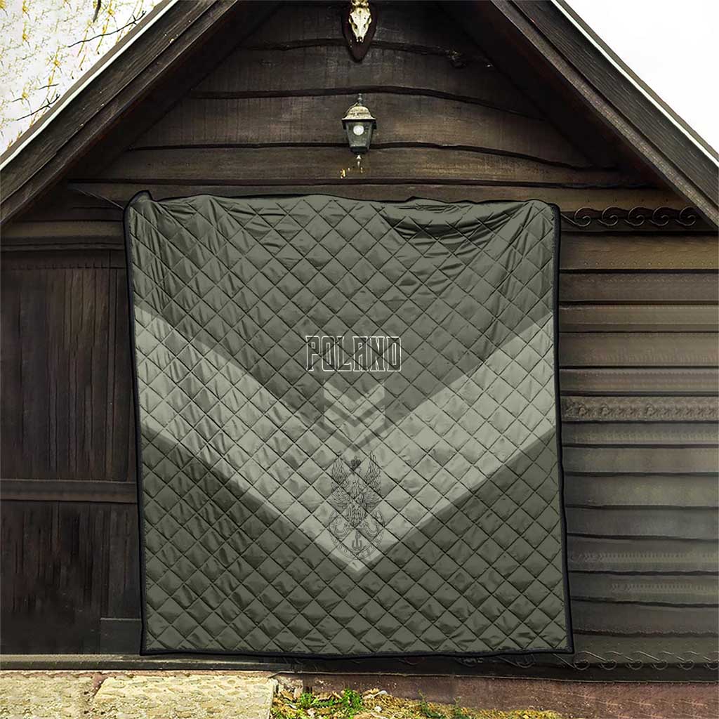 Poland Home Army Quilt Armia Krajowa Military Eagle Chevron Design