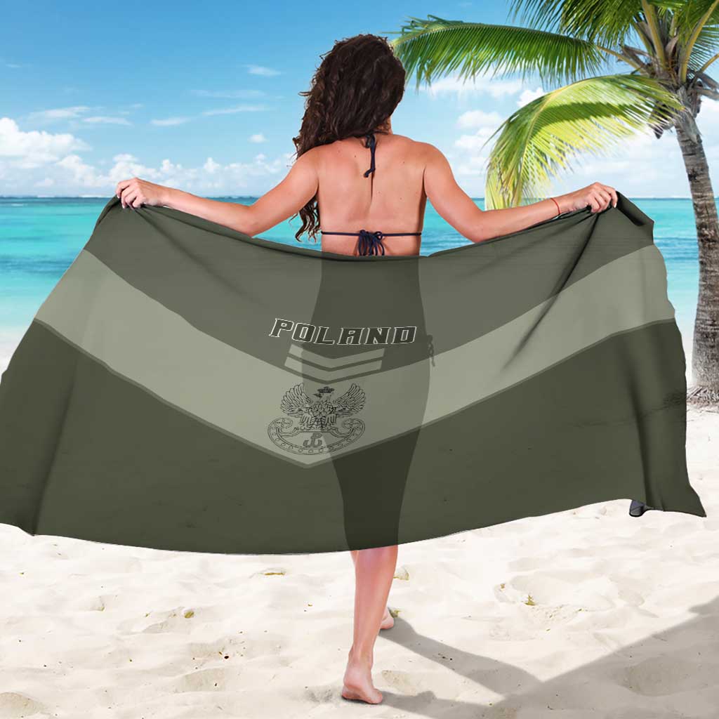 Poland Home Army Sarong Armia Krajowa Military Eagle Chevron Design