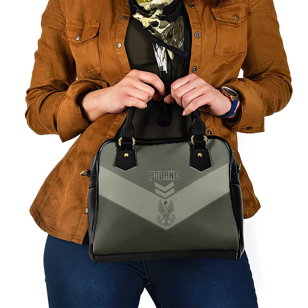 Poland Home Army Shoulder Handbag Armia Krajowa Military Eagle Chevron Design