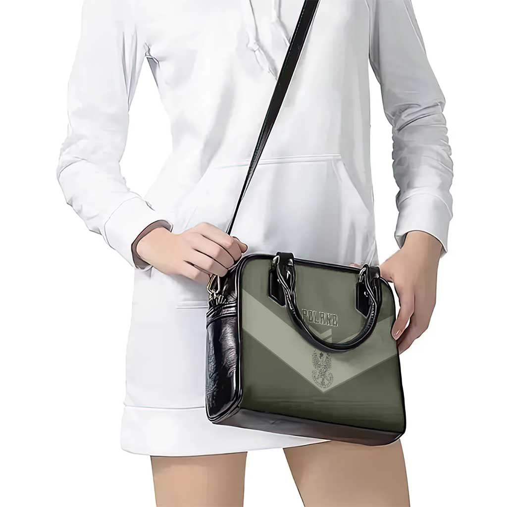Poland Home Army Shoulder Handbag Armia Krajowa Military Eagle Chevron Design