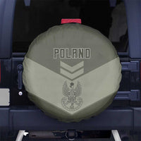 Poland Home Army Spare Tire Cover Armia Krajowa Military Eagle Chevron Design