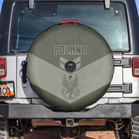 Poland Home Army Spare Tire Cover Armia Krajowa Military Eagle Chevron Design