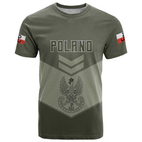 Personalized Poland Home Army T Shirt Armia Krajowa Military Eagle Chevron Design