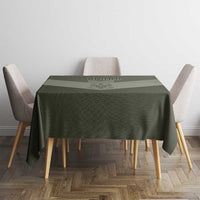 Poland Home Army Tablecloth Armia Krajowa Military Eagle Chevron Design