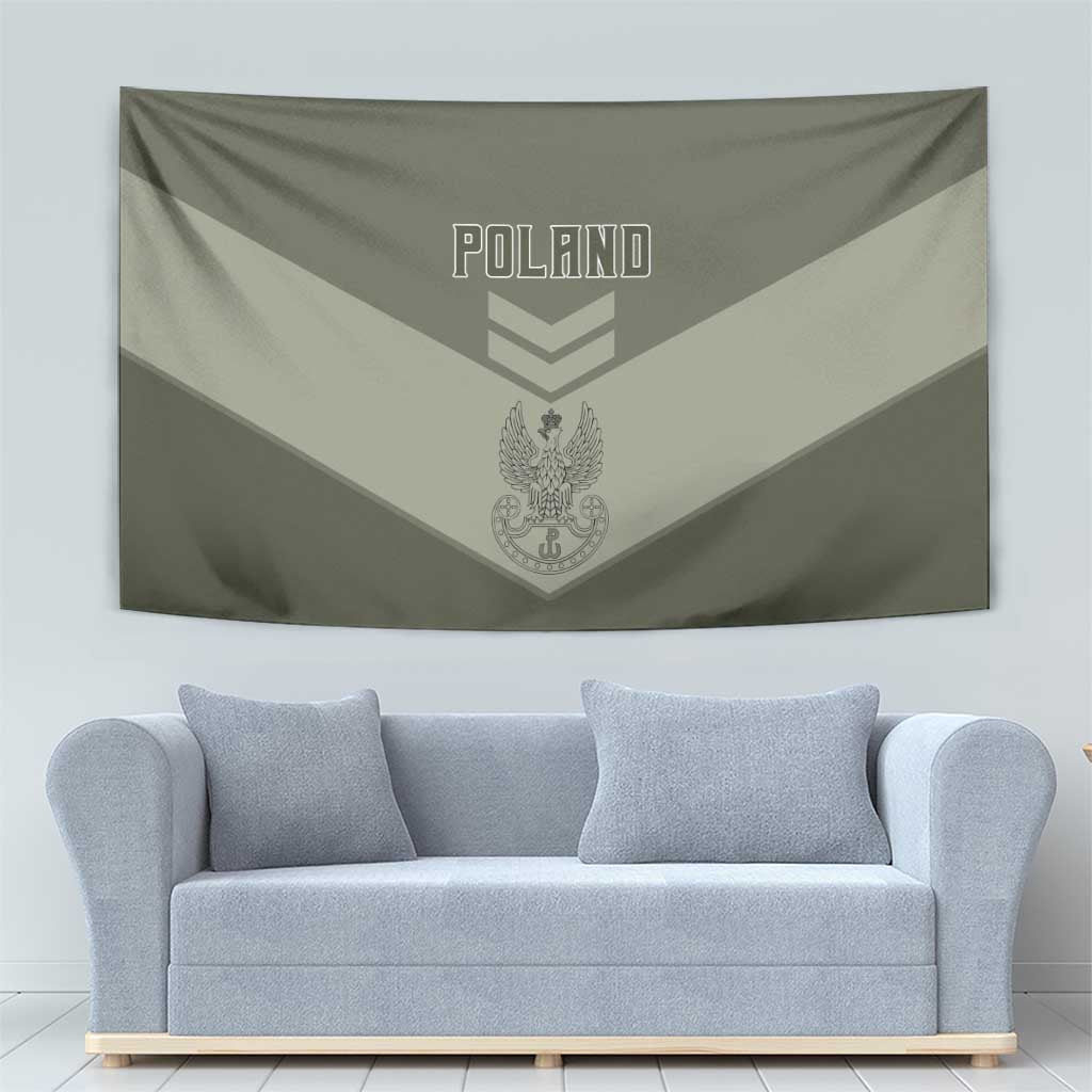 Poland Home Army Tapestry Armia Krajowa Military Eagle Chevron Design