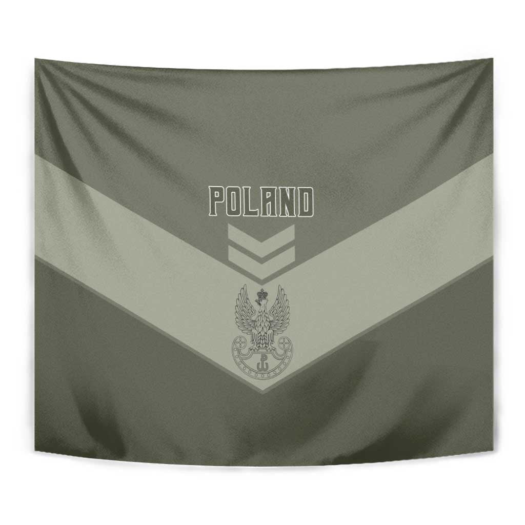 Poland Home Army Tapestry Armia Krajowa Military Eagle Chevron Design