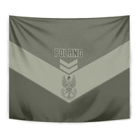 Poland Home Army Tapestry Armia Krajowa Military Eagle Chevron Design