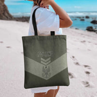 Poland Home Army Tote Bag Armia Krajowa Military Eagle Chevron Design