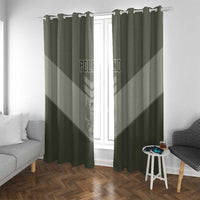 Poland Home Army Window Curtain Armia Krajowa Military Eagle Chevron Design