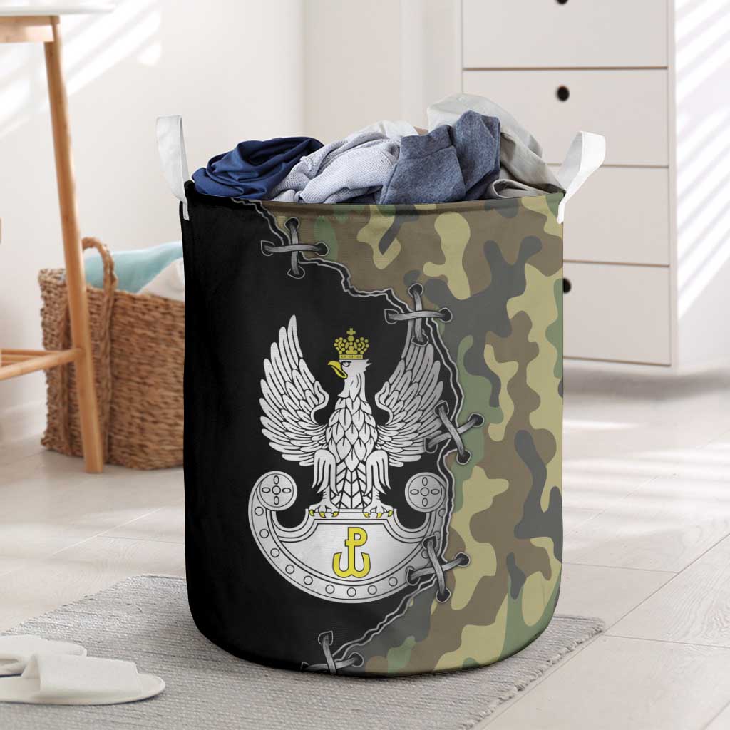Poland Home Army Laundry Basket Armia Krajowa Military Eagle