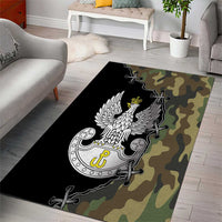 Poland Home Army Area Rug Armia Krajowa Military Eagle
