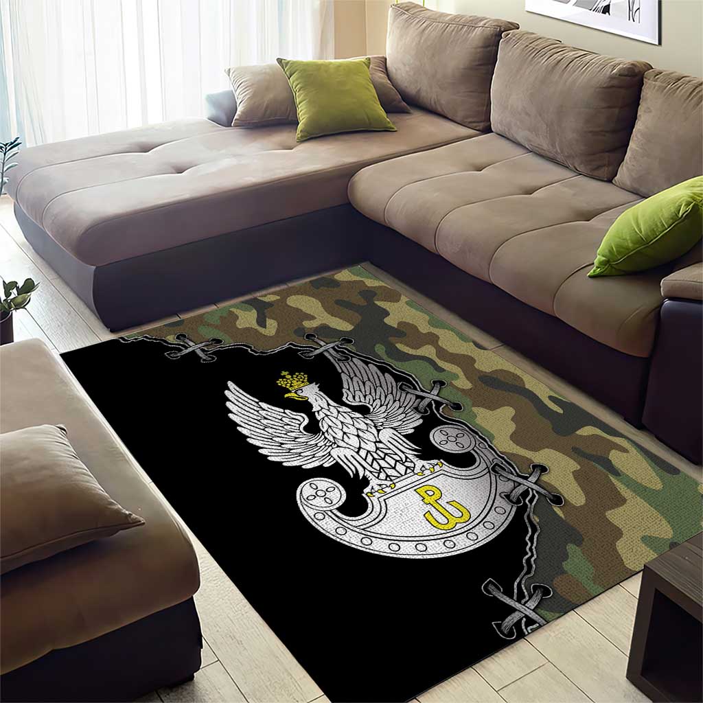 Poland Home Army Area Rug Armia Krajowa Military Eagle