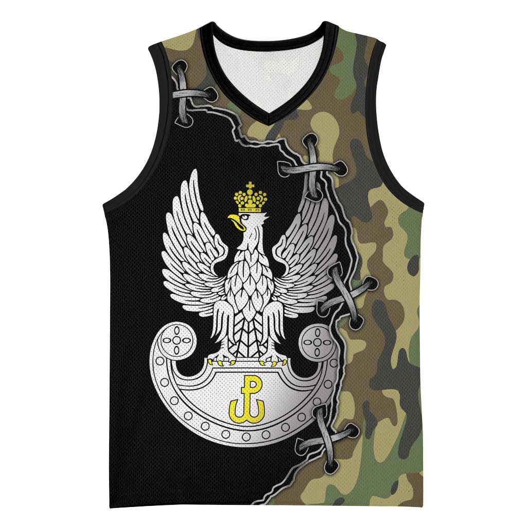 Poland Home Army Basketball Jersey Armia Krajowa Military Eagle