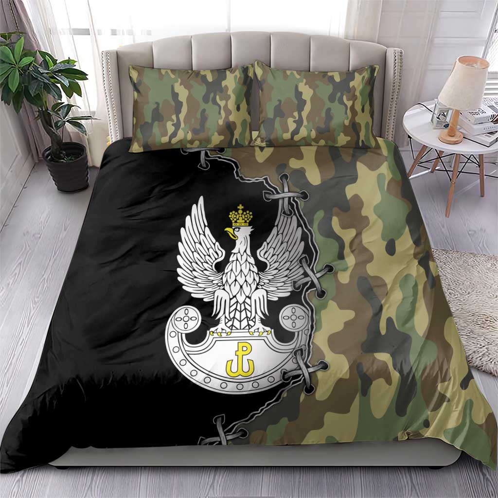 Poland Home Army Bedding Set Armia Krajowa Military Eagle