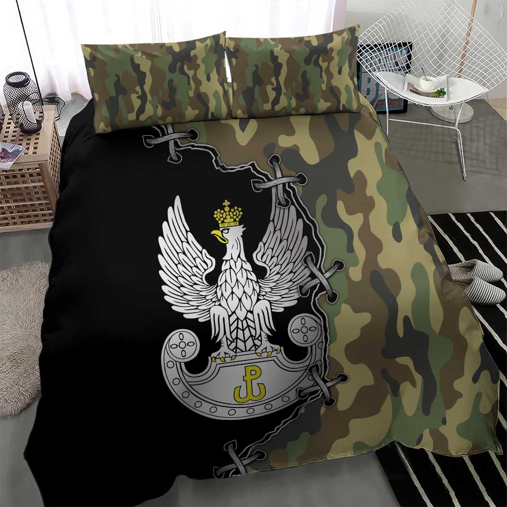 Poland Home Army Bedding Set Armia Krajowa Military Eagle