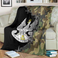 Poland Home Army Blanket Armia Krajowa Military Eagle