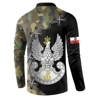 Poland Home Army Button Sweatshirt Armia Krajowa Military Eagle