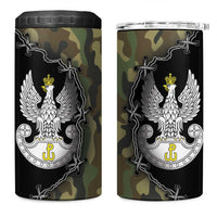 Poland Home Army 4 in 1 Can Cooler Tumbler Armia Krajowa Military Eagle