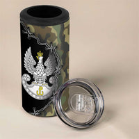 Poland Home Army 4 in 1 Can Cooler Tumbler Armia Krajowa Military Eagle