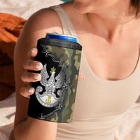 Poland Home Army 4 in 1 Can Cooler Tumbler Armia Krajowa Military Eagle