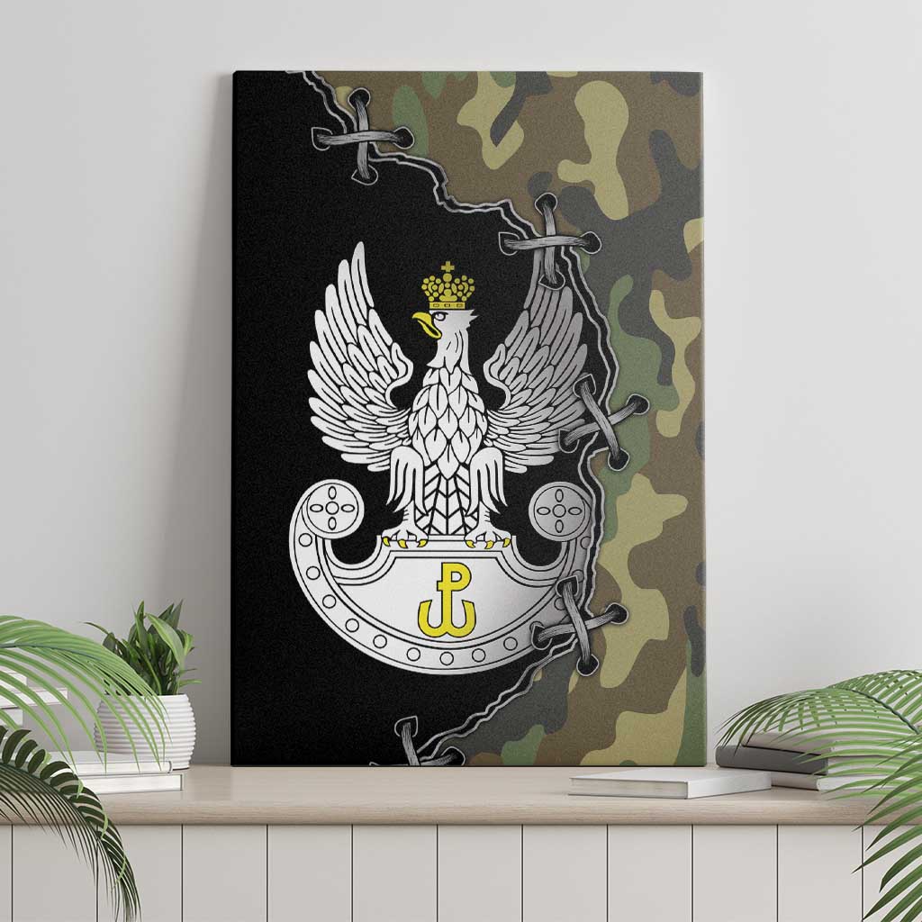 Poland Home Army Canvas Wall Art Armia Krajowa Military Eagle