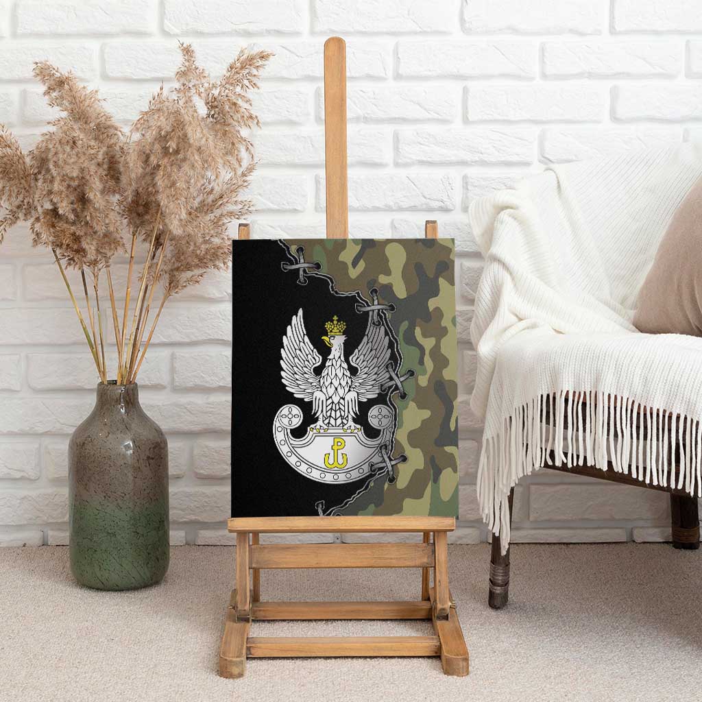Poland Home Army Canvas Wall Art Armia Krajowa Military Eagle