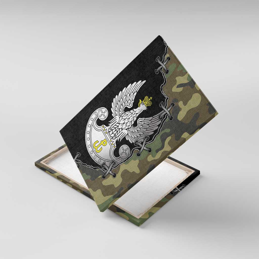 Poland Home Army Canvas Wall Art Armia Krajowa Military Eagle