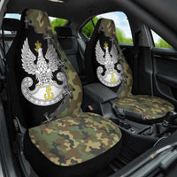 Poland Home Army Car Seat Cover Armia Krajowa Military Eagle