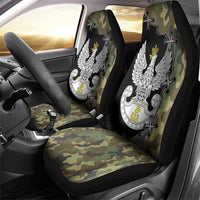 Poland Home Army Car Seat Cover Armia Krajowa Military Eagle