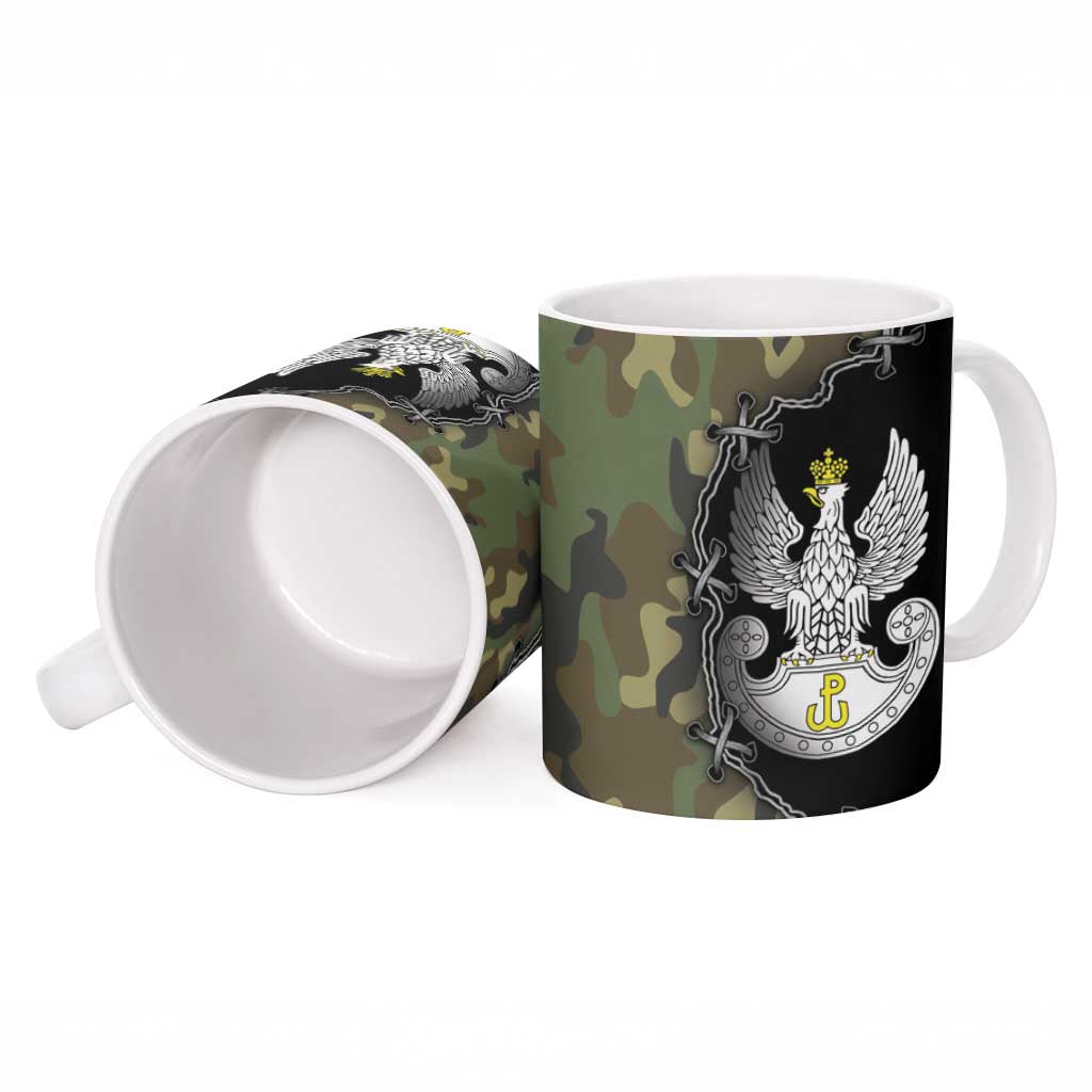 Poland Home Army Ceramic Mug Armia Krajowa Military Eagle