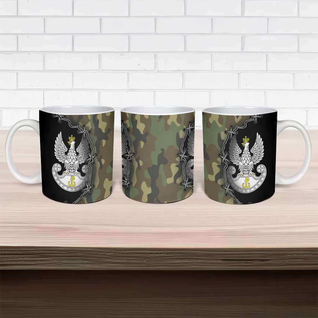Poland Home Army Ceramic Mug Armia Krajowa Military Eagle