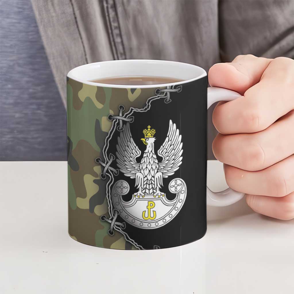 Poland Home Army Ceramic Mug Armia Krajowa Military Eagle