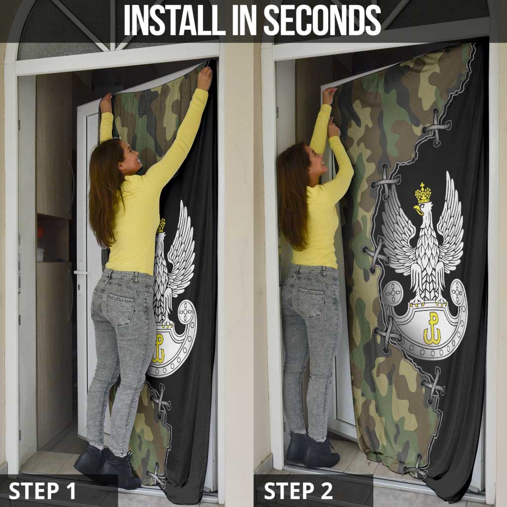 Poland Home Army Door Cover Armia Krajowa Military Eagle