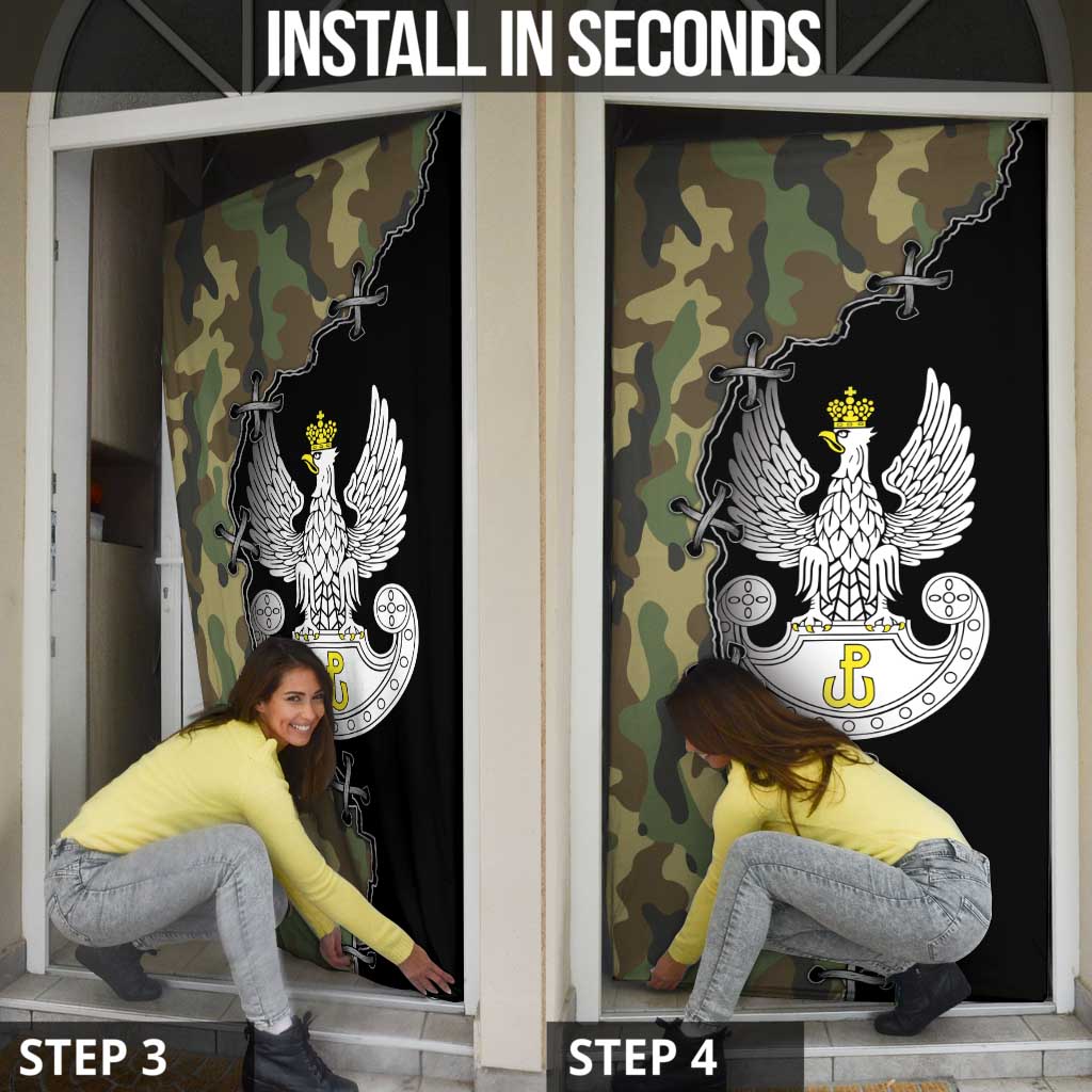 Poland Home Army Door Cover Armia Krajowa Military Eagle