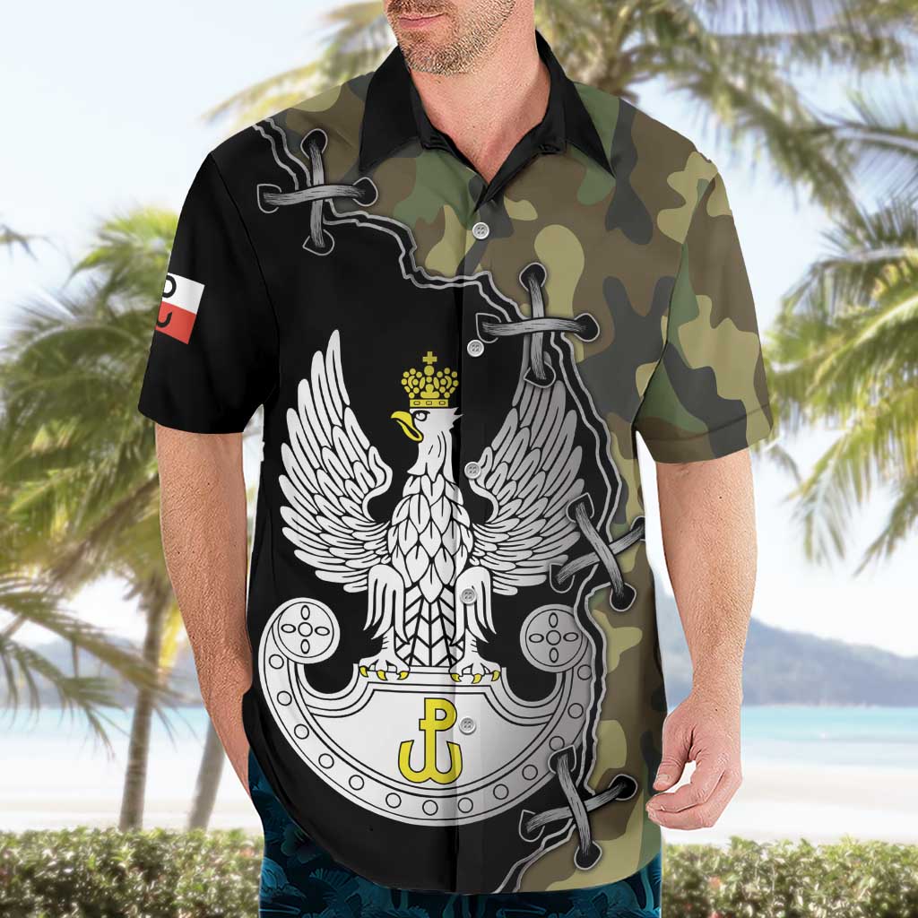 Poland Home Army Hawaiian Shirt Armia Krajowa Military Eagle