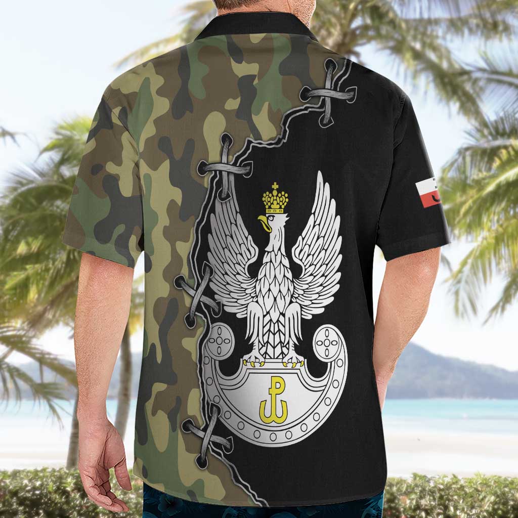Poland Home Army Hawaiian Shirt Armia Krajowa Military Eagle