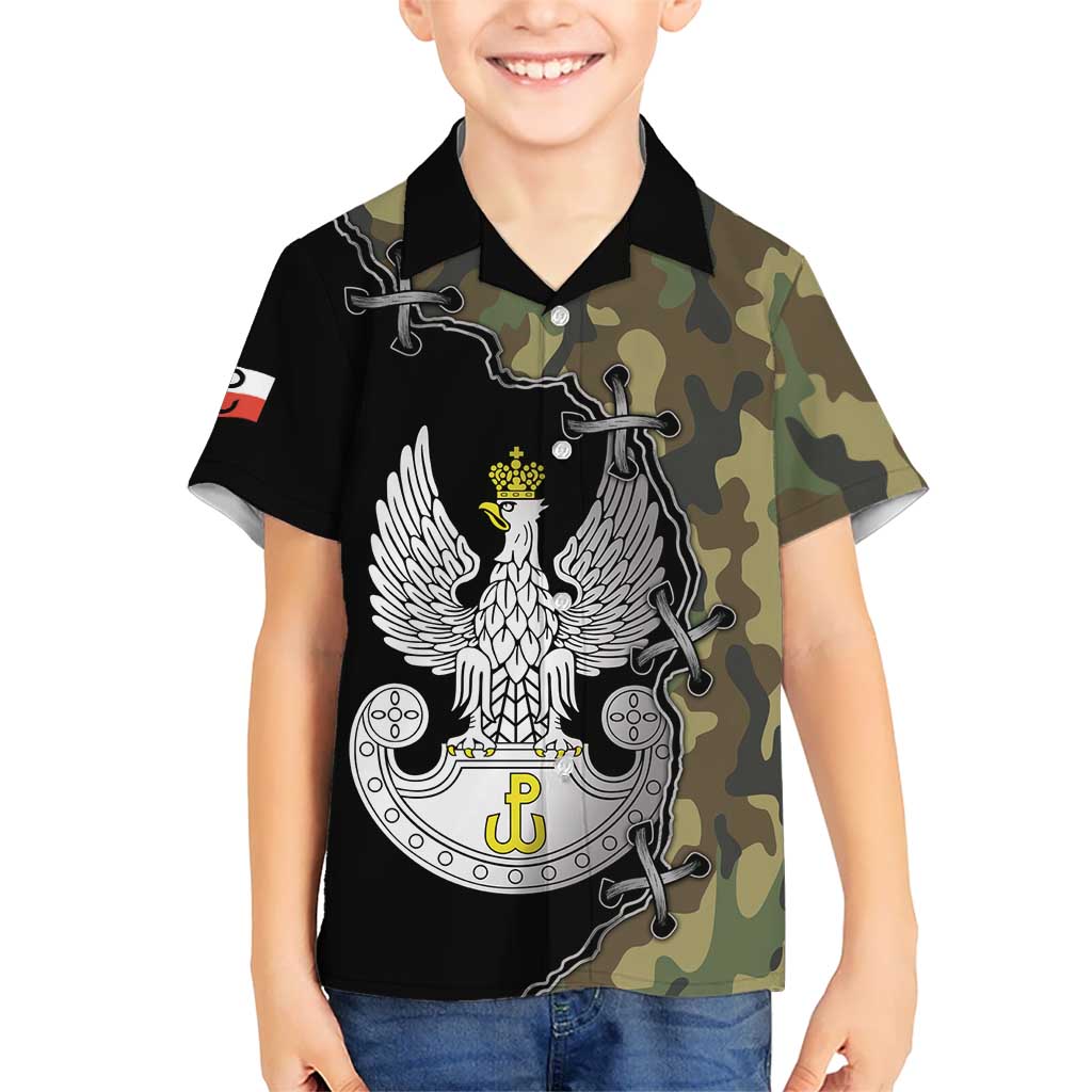Poland Home Army Hawaiian Shirt Armia Krajowa Military Eagle