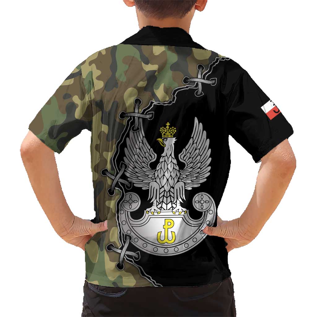 Poland Home Army Hawaiian Shirt Armia Krajowa Military Eagle