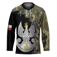 Poland Home Army Hockey Jersey Armia Krajowa Military Eagle