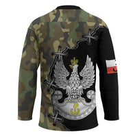 Poland Home Army Hockey Jersey Armia Krajowa Military Eagle