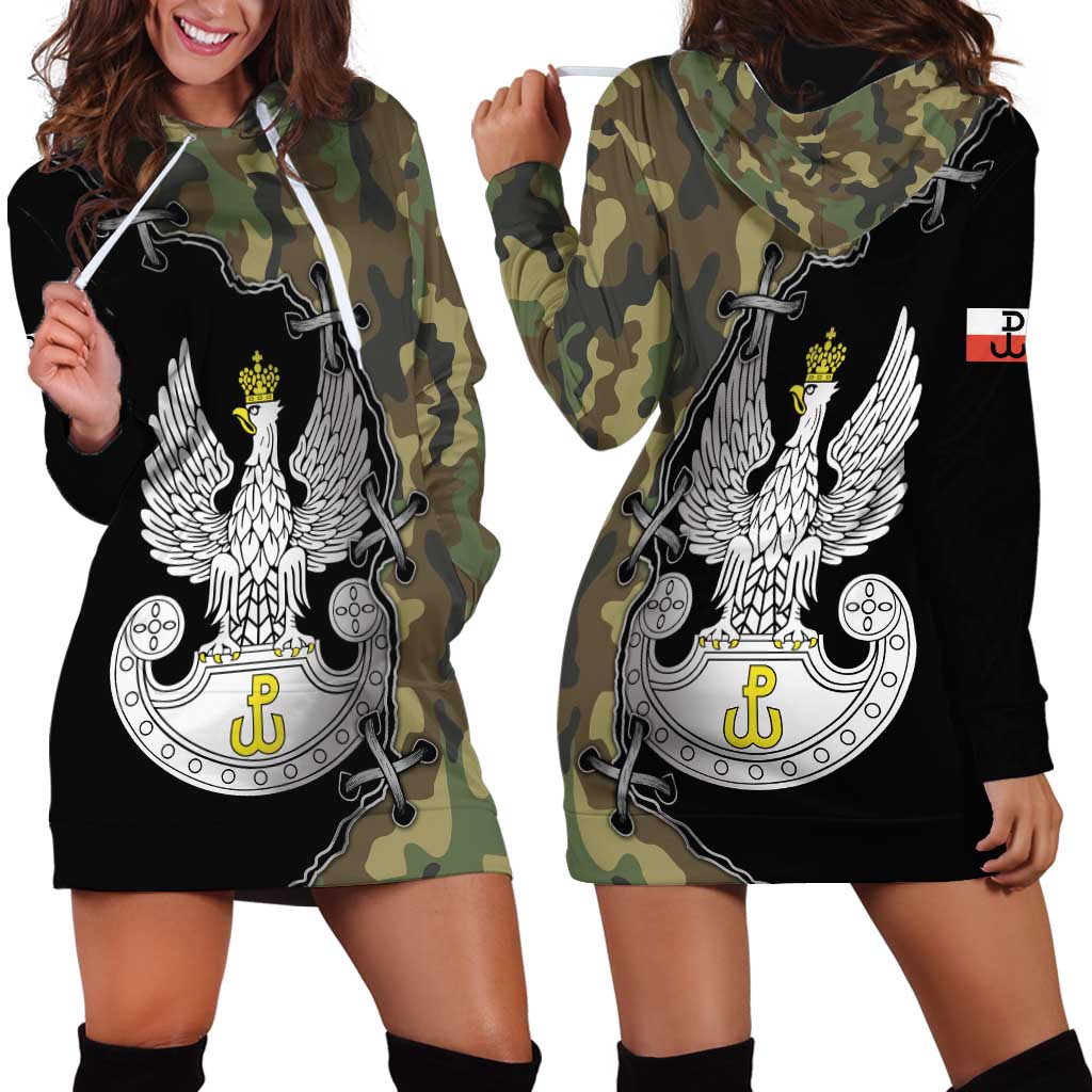 Poland Home Army Hoodie Dress Armia Krajowa Military Eagle