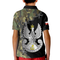 Poland Home Army Kid Polo Shirt Armia Krajowa Military Eagle